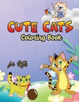 Cat Coloring Book for Kids