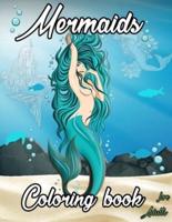 Mermaid Coloring Book for Adults