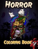 Horror Coloring Book for Adults