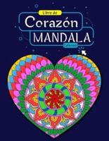 Libro Para Colorear Mandala De Corazones
