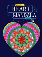 Hearts Mandala Coloring Book