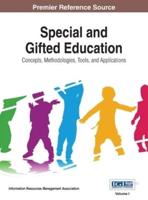 Special and Gifted Education: Concepts, Methodologies, Tools, and Applications, VOL 1