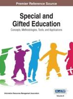 Special and Gifted Education: Concepts, Methodologies, Tools, and Applications, VOL 2