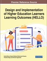 Design and Implementation of Higher Education Learners Learning Outcomes (HELLO)