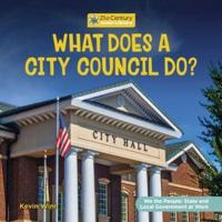 What Does a City Council Do?