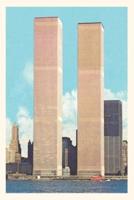 Vintage Journal World Trade Center Towers, New York City