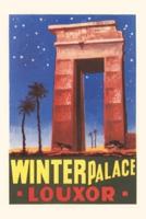 Vintage Journal Winter Palace, Luxor, Egypt