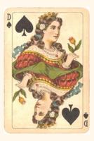 Vintage Journal Queen of Spades