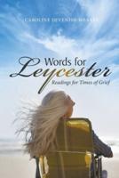 Words for Leycester