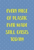 Every Piece Of Plastic Ever Made Still Exists Today!!