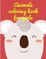 Animals Coloring Book For Girls