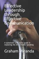 Effective Leadership Through Effective Communication