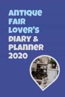 Antique Fair Lover's Diary & Planner 2020