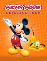 Mickey Mouse Coloring Book.