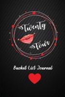 Twenty Four Bucket List Journal