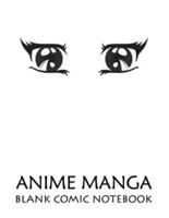 Anime Manga Blank Comic Notebook