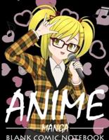 Anime Manga Blank Comic Notebook