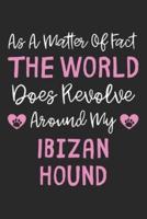 As A Matter Of Fact The World Does Revolve Around My Ibizan Hound