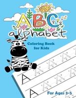 ABC Alphabet Coloring Book For Kids