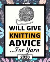 Will Give Knitting Advice For Yarn