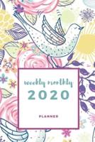 2020 Weekly Monthly Planner