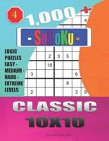 1,000 + Sudoku Classic 10X10