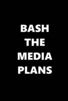 2020 Daily Planner Bash Media Plans Text Black White 388 Pages