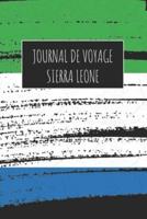 Journal De Voyage Sierra Leone