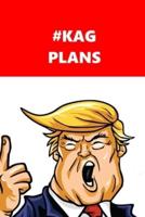 2020 Daily Planner Trump #KAG Plans Red White 388 Pages