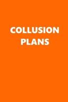 2020 Daily Planner Political Collusion Plans Orange White 388 Pages