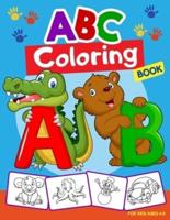 ABC Coloring Book for Kids Ages 4-8