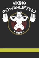 Viking Powerlifting Bodybuilding Trainingstagebuch