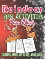 Reindeer Fun Activities For Kids Ages 6 - 8