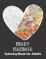 Heart Mandala Coloring Book for Adults