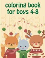 Coloring Book For Boys 4-8