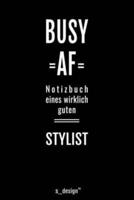 Notizbuch Für Stylisten / Stylist / Stylistin