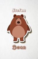 Stefan Bear A5 Lined Notebook 110 Pages