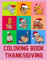 Coloring Book Thanksgiving