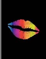 Kiss Mark Lips Pride Rainbow LGBT Lipstick
