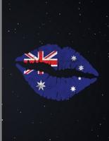Kiss Mark Lips Australian Pride