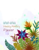 2020-2022 Weekly Monthly Planner
