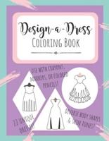 Design-a-Dress Coloring Book