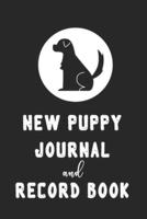 New Puppy Journal and Record Book