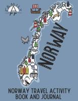 Norway Travel Activity Book and Journal