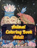 Animal Coloring Book Adult