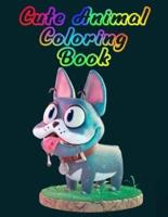 Cute Animal Coloring Book