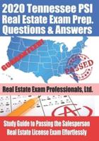 2020 Tennessee PSI Real Estate Exam Prep Questions and Answers