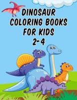 Dinosaur Coloring Books For Kids 2-4