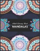 Adult Coloring Book Mandalas.
