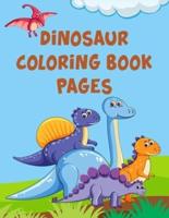 Dinosaur Coloring Book Pages